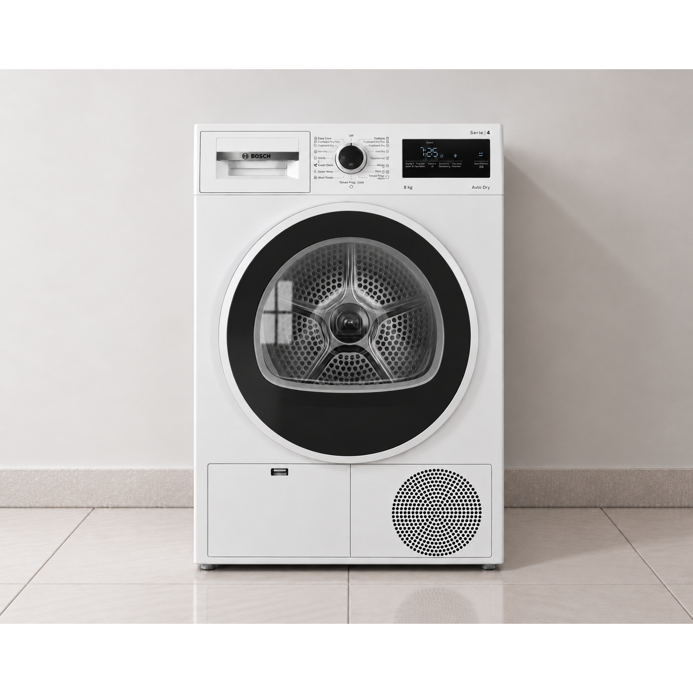 ��������� ������ � �������� ������� Bosch WTH8627GPL