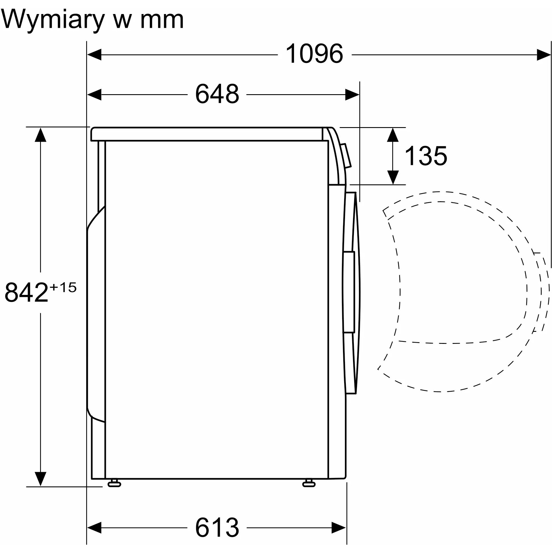 ��������� ������ � �������� ������� Bosch WTH8627GPL
