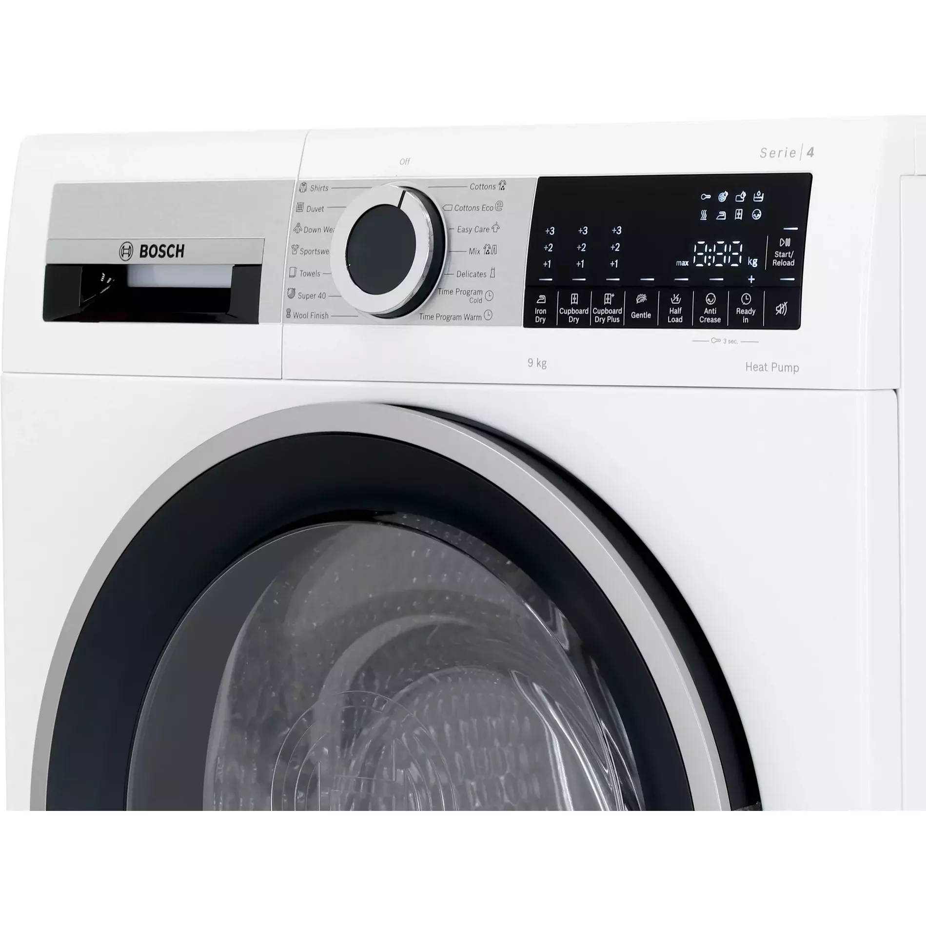 Сушильная машина с тепловым насосом Bosch WQG1420AME