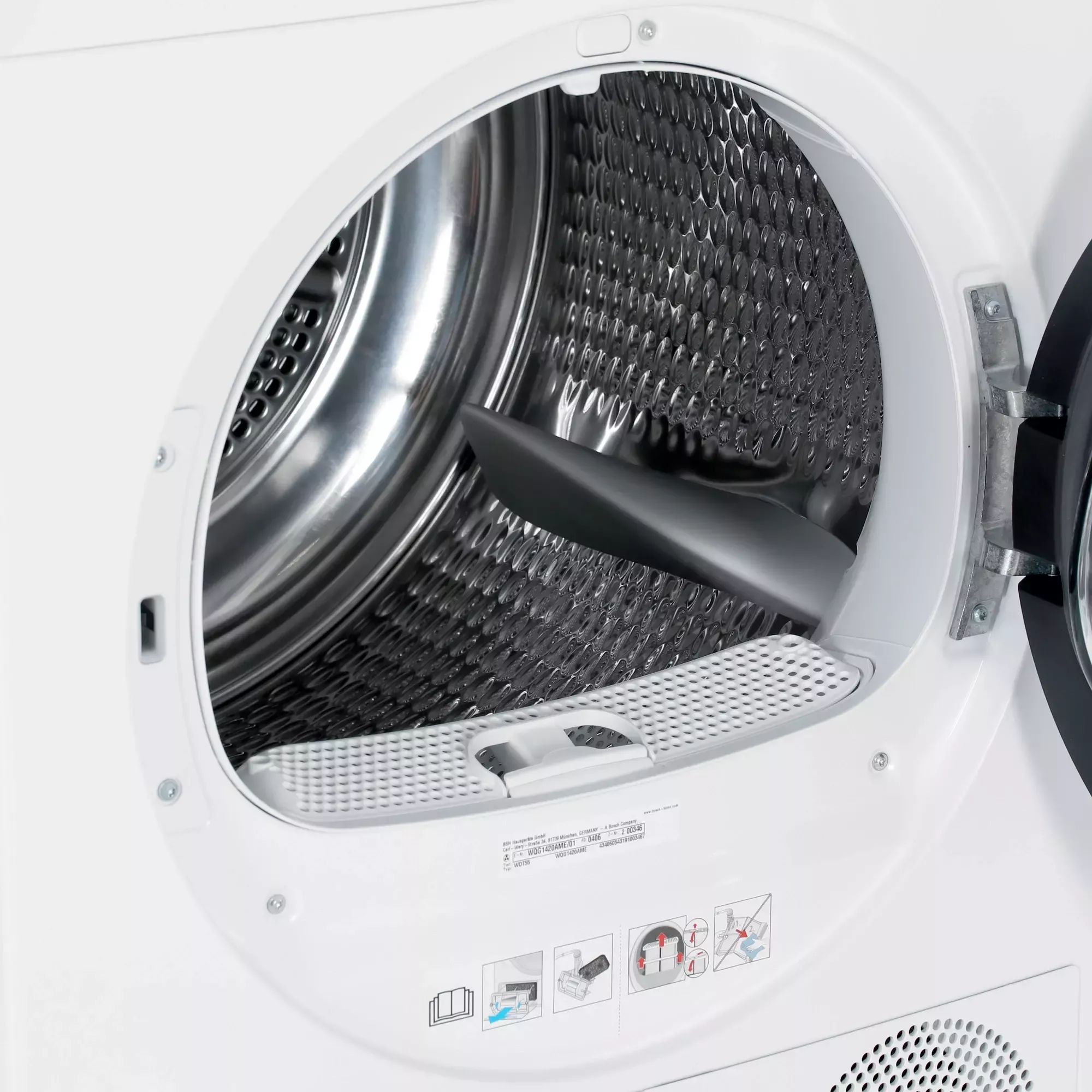 Сушильная машина с тепловым насосом Bosch WQG1420AME