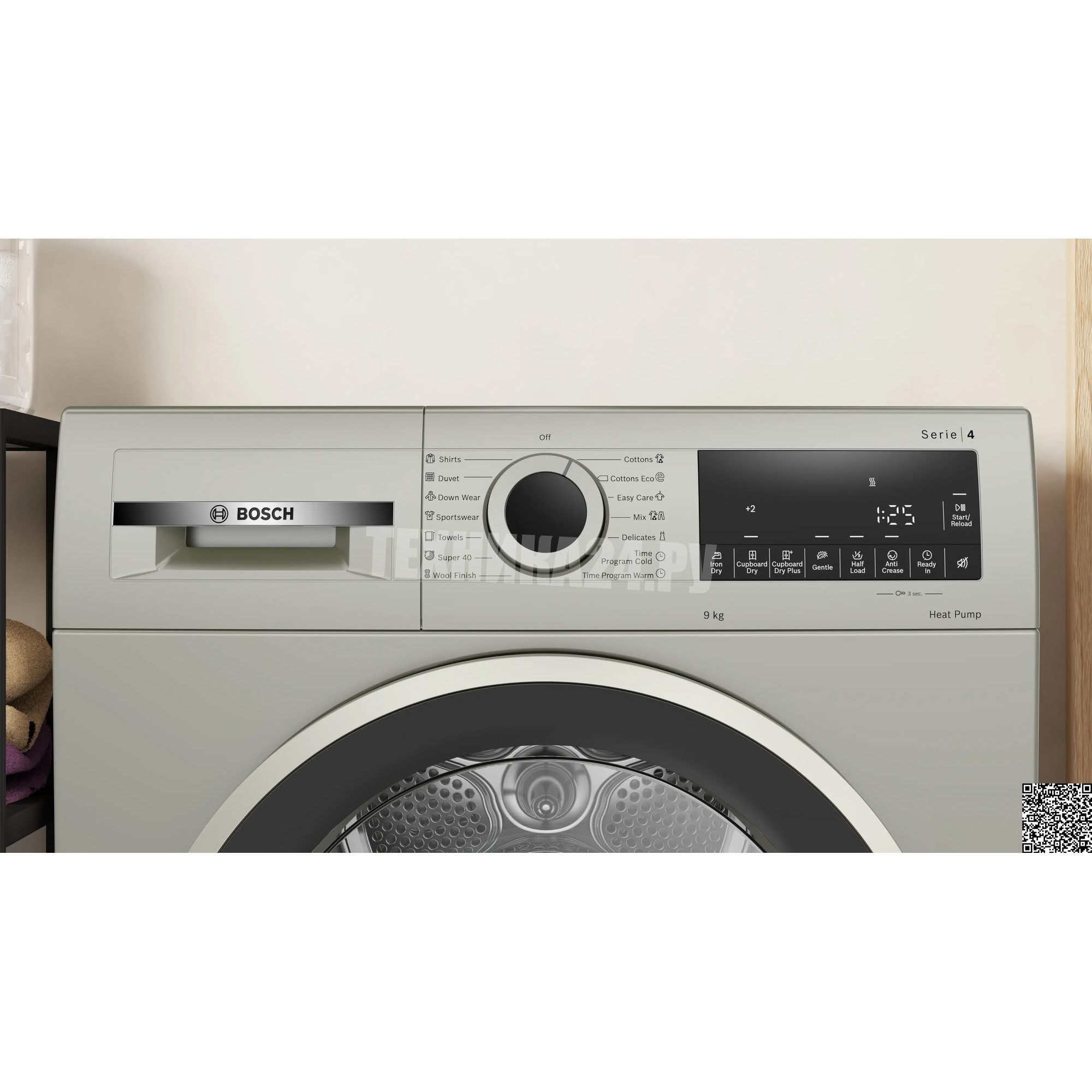 ��������� ������ � �������� ������� Bosch WQG1420XME