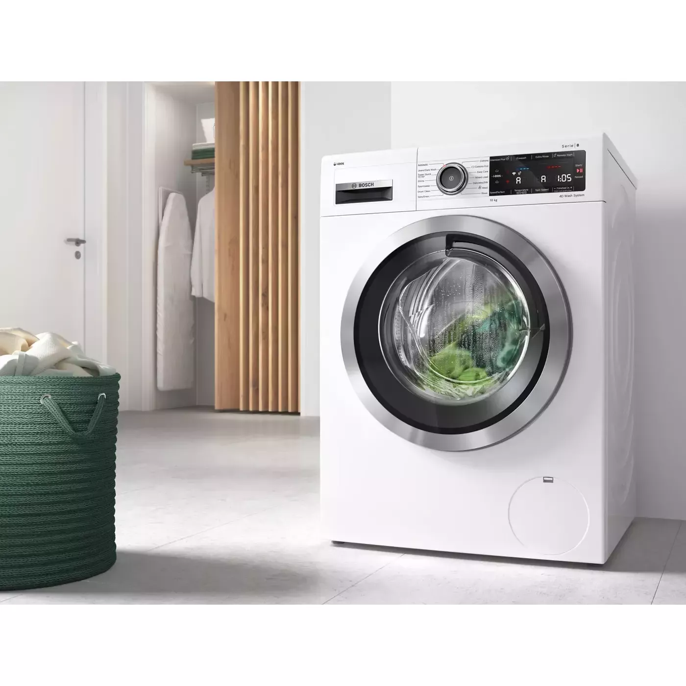��������� ������ � �������� ������� Bosch WQK25200ME