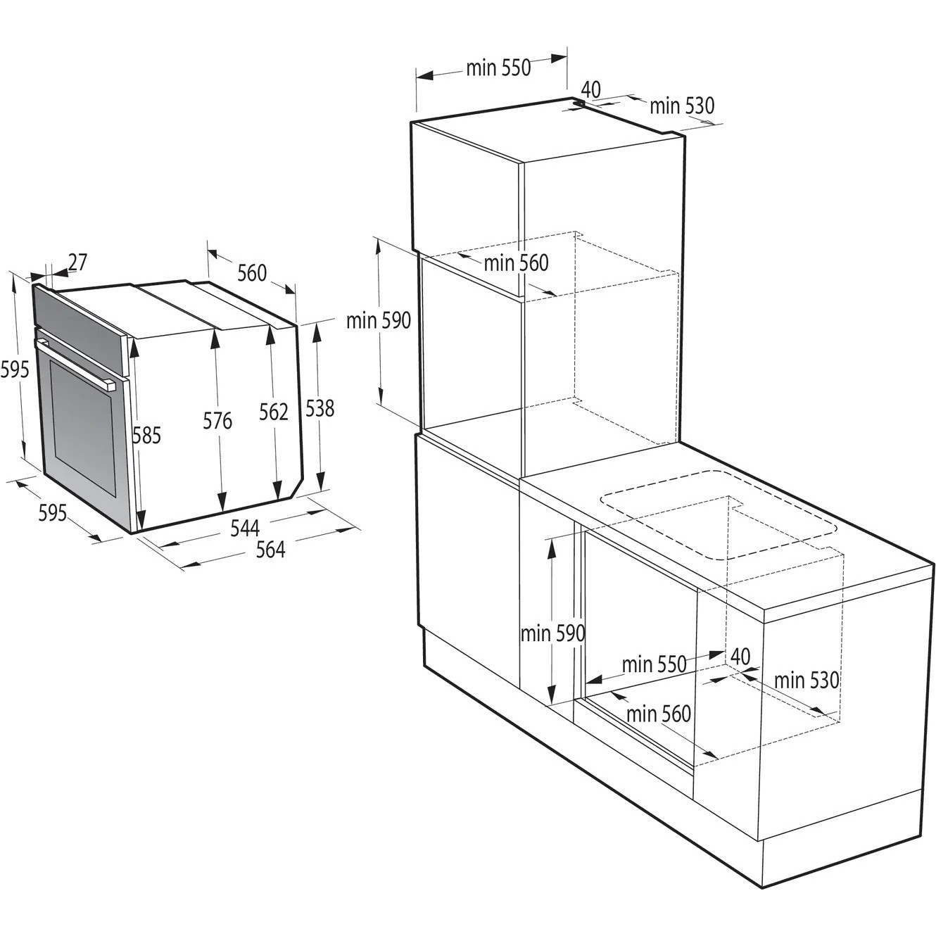 ������������� ������� ���� Gorenje BOS67371SYB