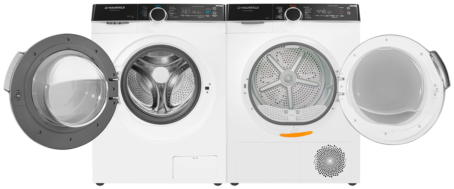 MAUNFELD �������� ��� ��������� � ������� ���������� ������ MFWM1510WH06 + ��������� ������ � ���������� � �������� ������� MFDM1410WH06 + �������������� ������� c ��������� ������