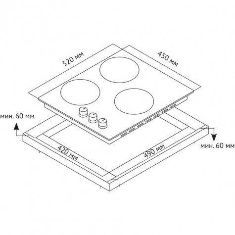 ������� �������� ������ Korting HG 465 CTRN