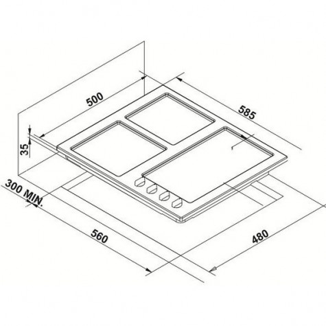 ������� �������� ������ Korting HG 630 CTSB