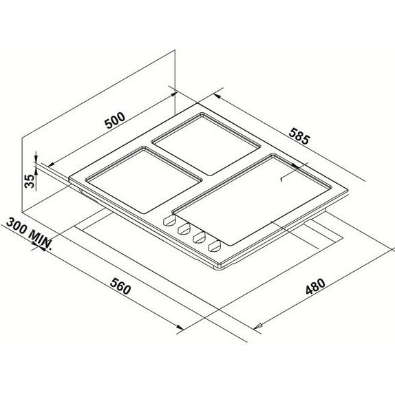 ������� �������� ������ Korting HG 630 CTSB