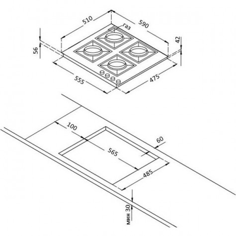 ������� �������� ������ Korting HG 631 CTX