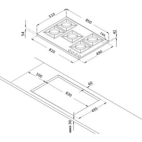 ������� �������� ������ Korting HG 965 CTX