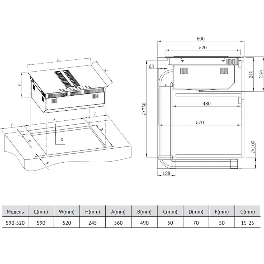 ������������ �������� ������ Korting HIBH 68980 NB �� ���������� �������� 