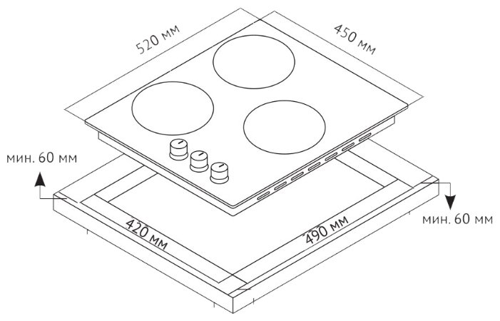 ������� �������� ������ Korting HG 465 CTRB