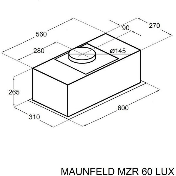 ������������ ������� Maunfeld MZR 60 Lux �����