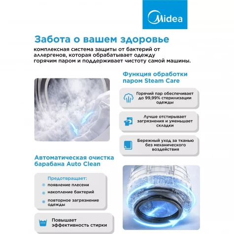 ���������� ������ Midea MFC3712BSW40/S �����: A ����.����������� ����.:7�� �����-����������� ��������