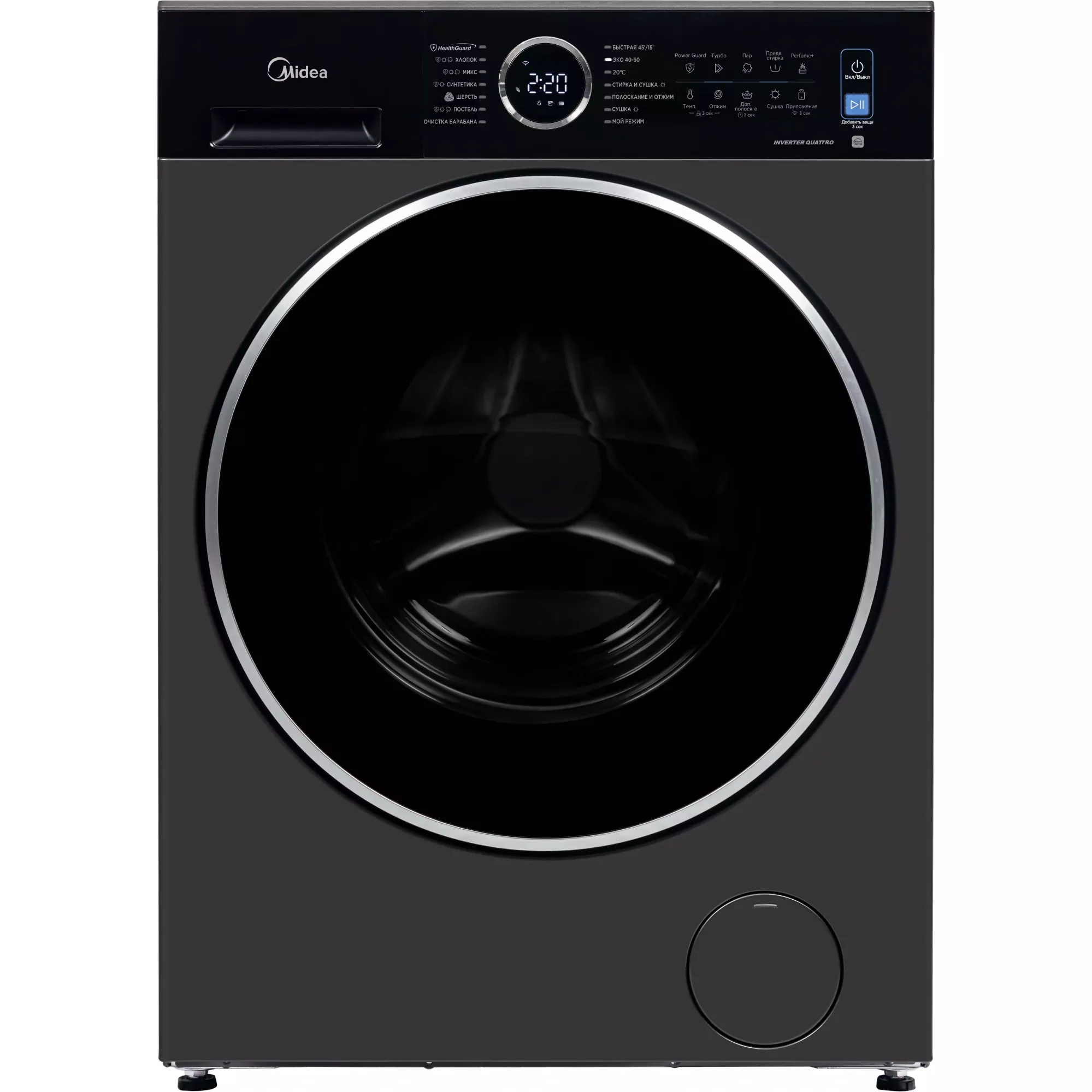 ���������� ������ � ������ Midea MF205D80WB/T-RU