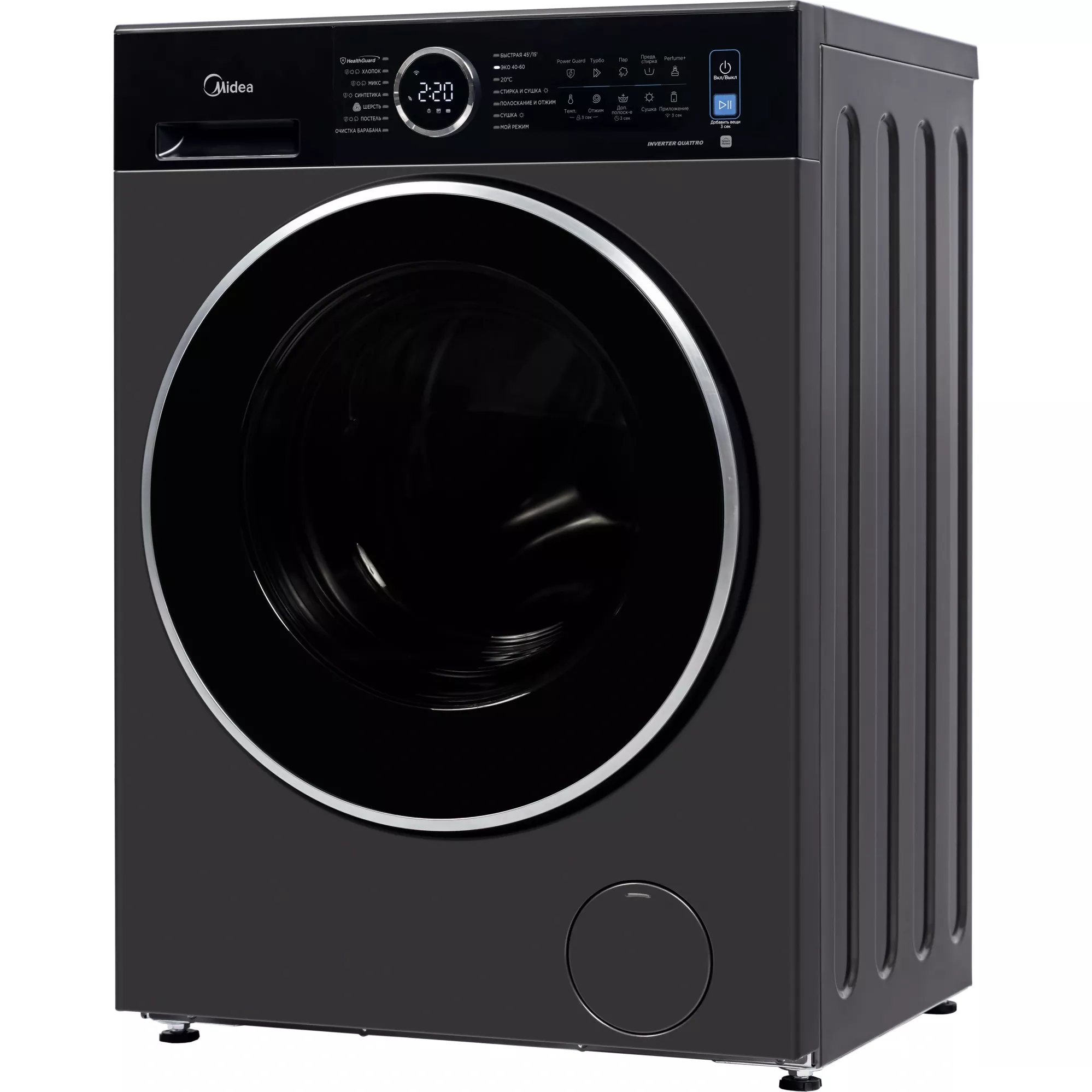 ���������� ������ � ������ Midea MF205D80WB/T-RU