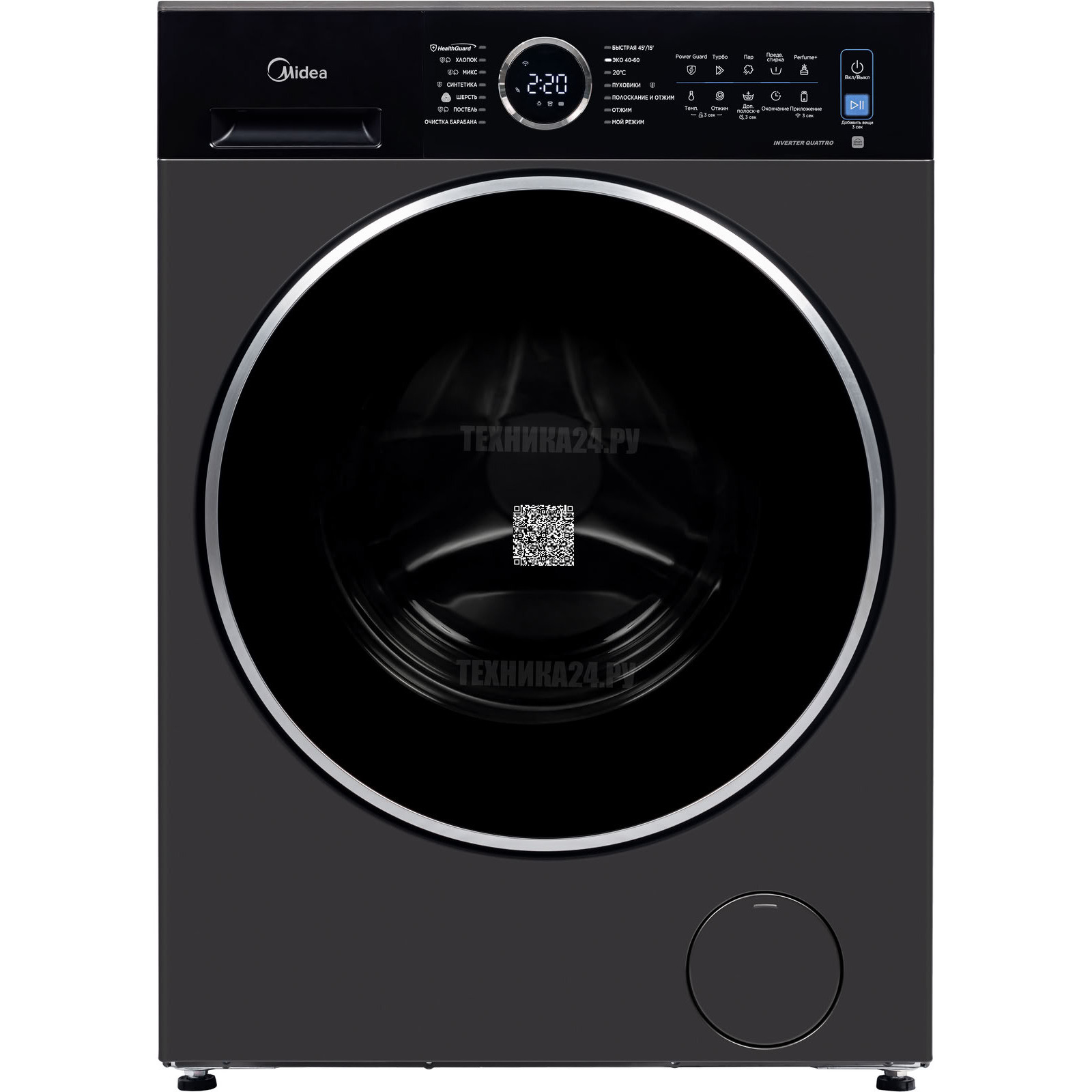 Midea �������� ��� ��������� � ������� ���������� ������ Midea MF205W105WB/T-RU + ��������� ������ � �������� ������� Midea MD205H80WB/T-RU + �������������� �������