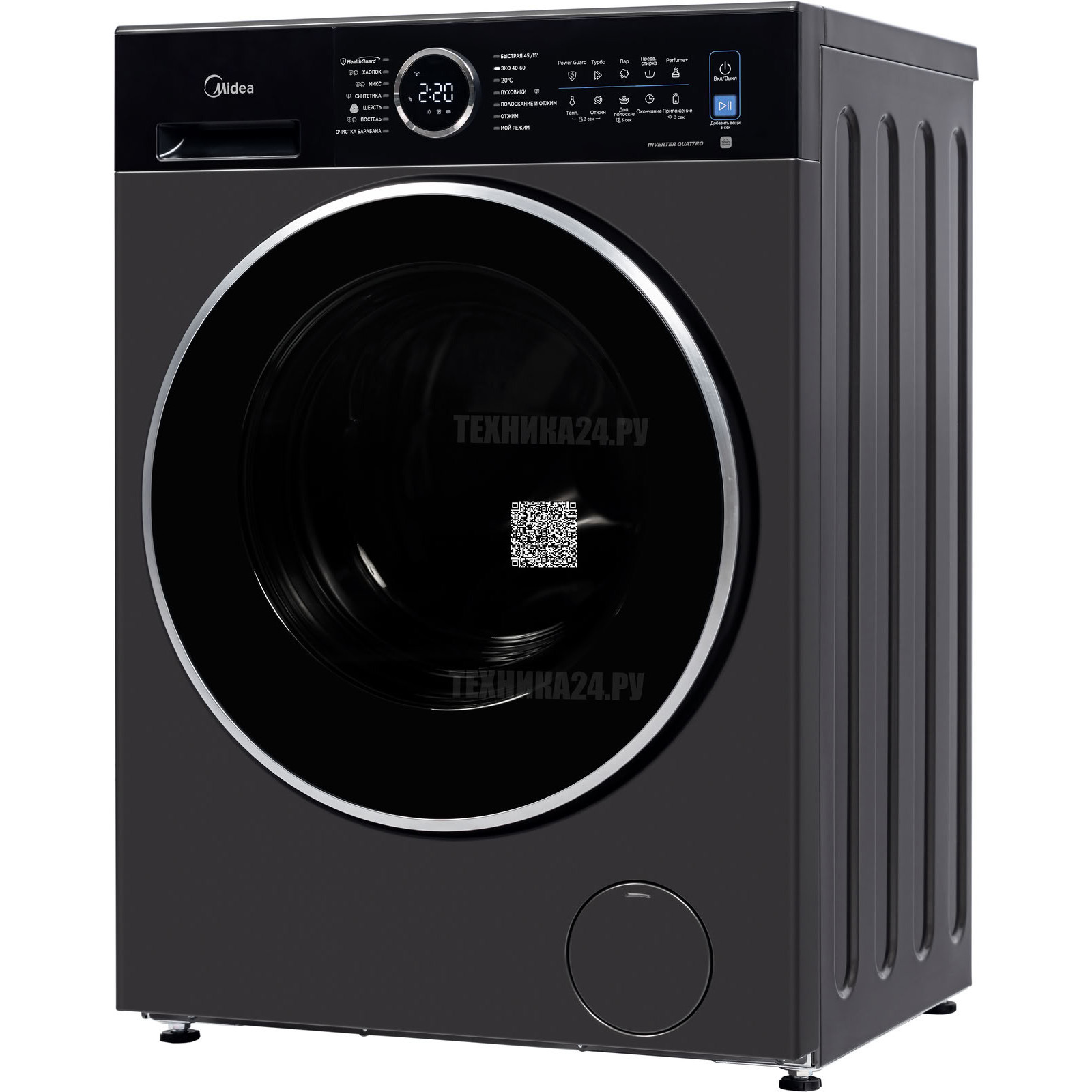 Midea �������� ��� ��������� � ������� ���������� ������ Midea MF205W105WB/T-RU + ��������� ������ � �������� ������� Midea MD205H80WB/T-RU + �������������� �������