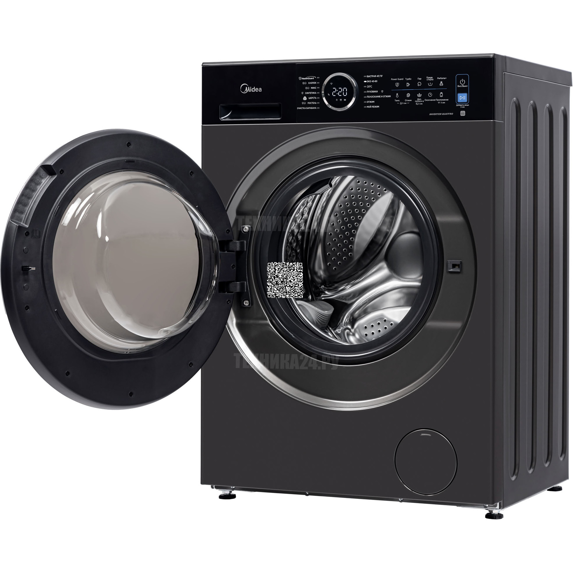 Midea �������� ��� ��������� � ������� ���������� ������ Midea MF205W105WB/T-RU + ��������� ������ � �������� ������� Midea MD205H80WB/T-RU + �������������� �������