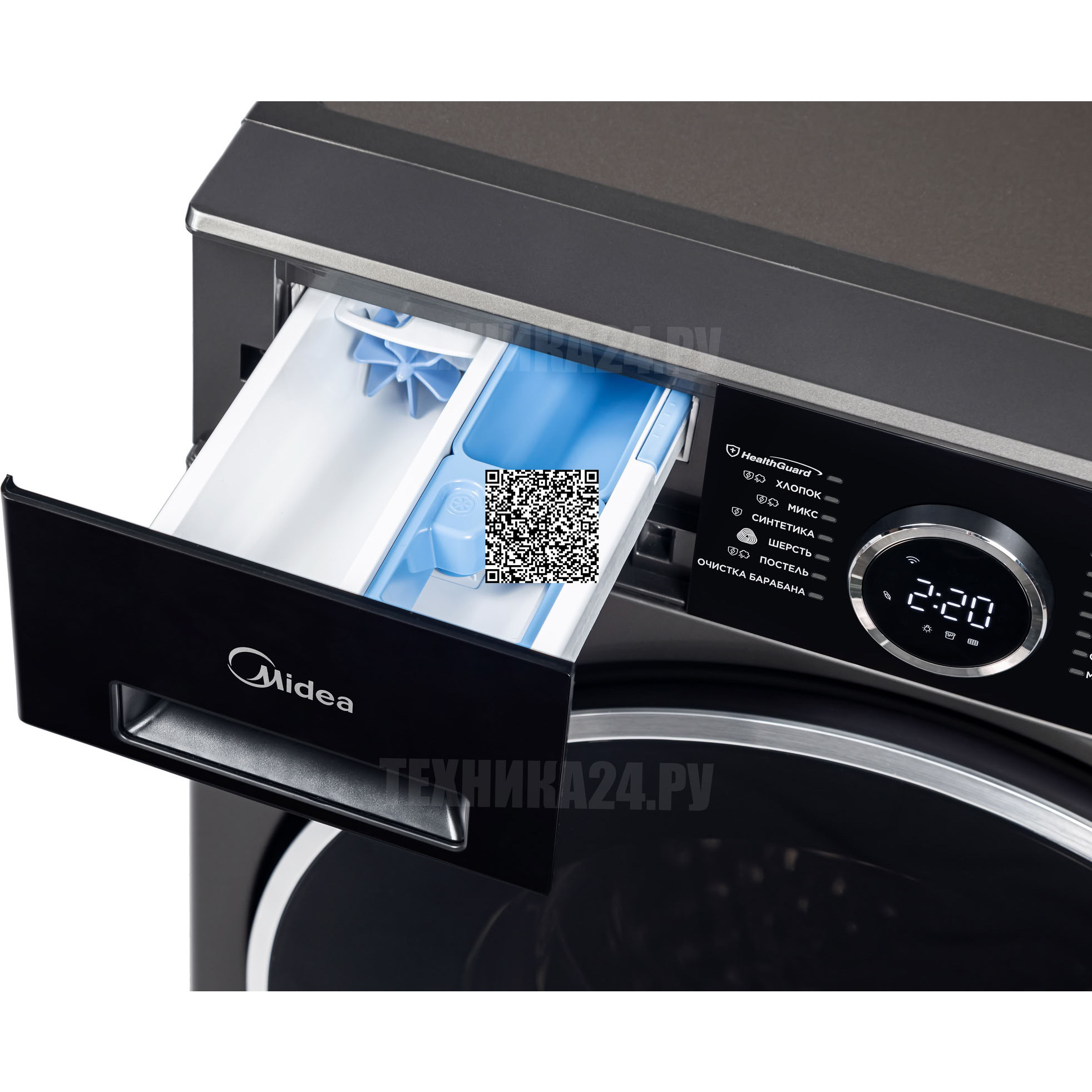 Midea �������� ��� ��������� � ������� ���������� ������ Midea MF205W105WB/T-RU + ��������� ������ � �������� ������� Midea MD205H80WB/T-RU + �������������� �������