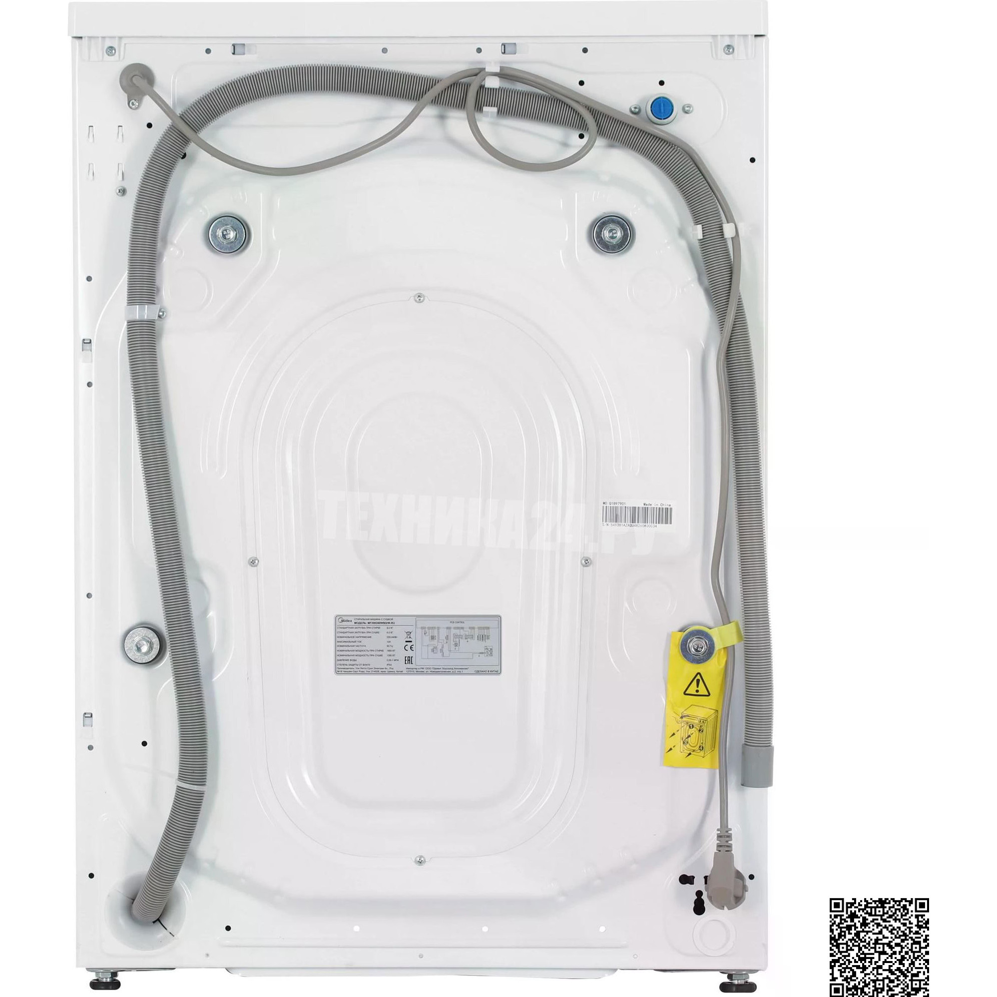 ���������� ������ � ������ Midea MF200D80WBS/W-RU