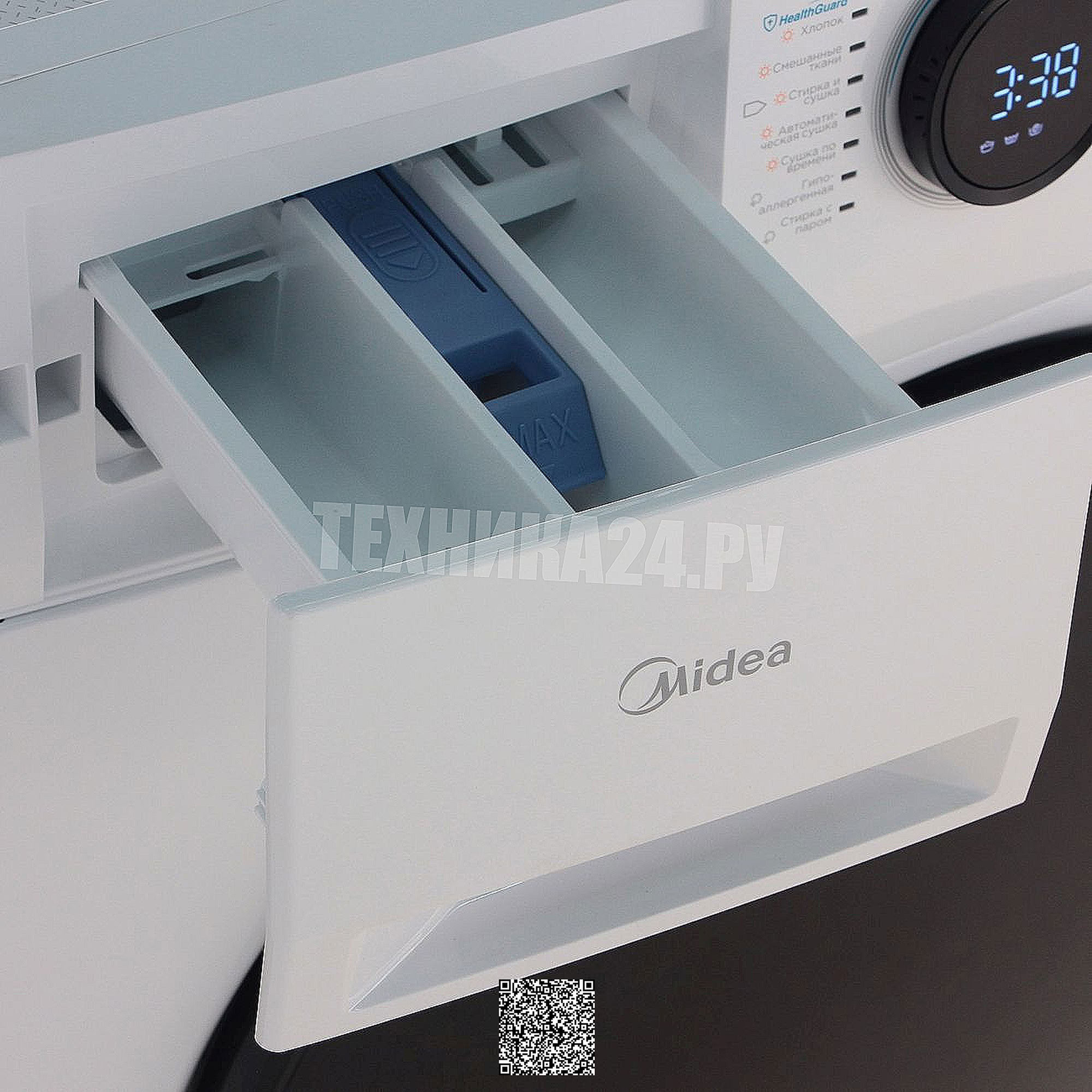 ���������� ������ � ������ Midea MF200D80WBS/W-RU
