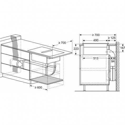 ������������ �������� ������ � ��������������� �������� Bosch Serie 8 PXX875D67E