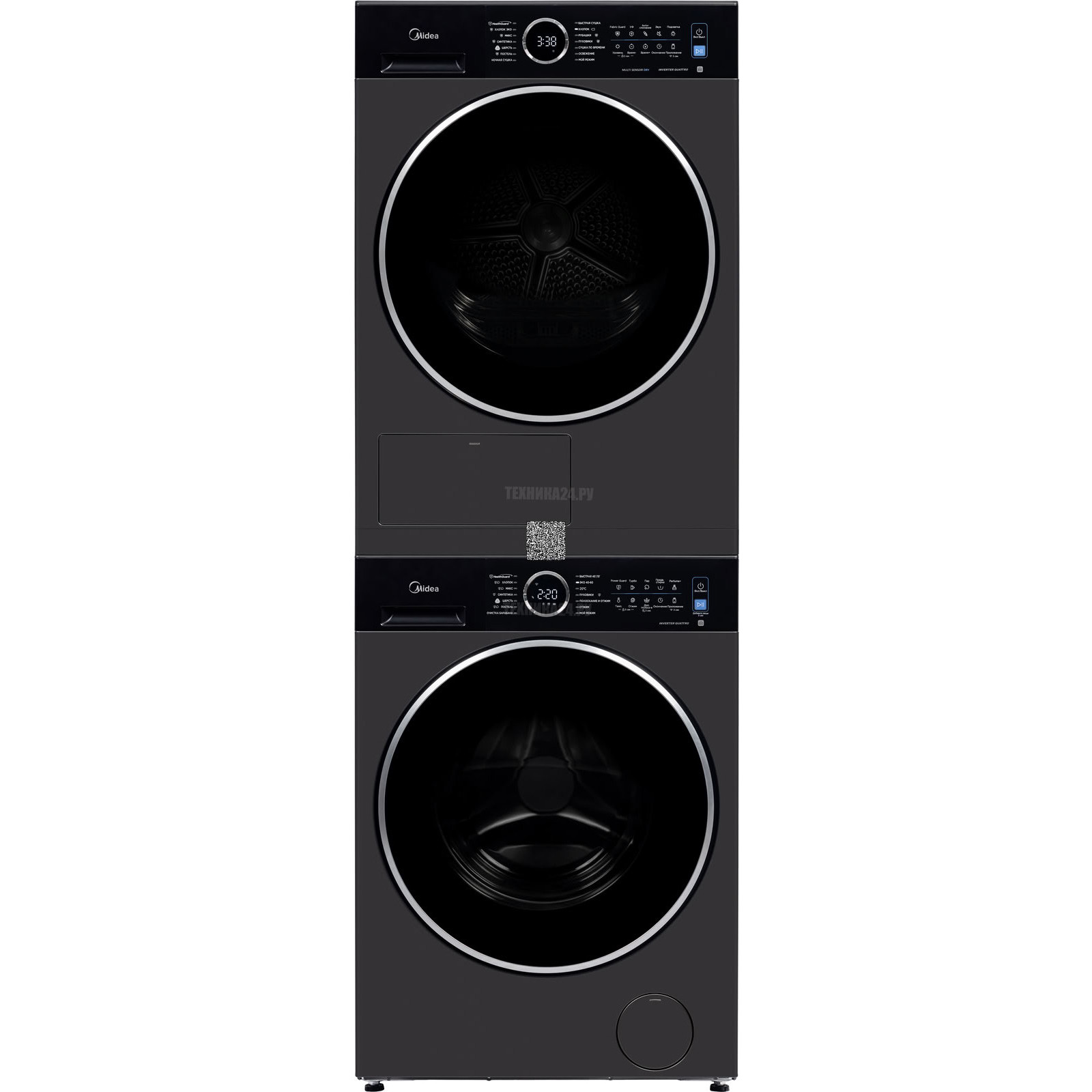 Midea �������� ��� ��������� � ������� ���������� ������ MF205W105WB/T-RU + ��������� ������ � �������� ������� MD205H100WB/T-RU + �������������� �������