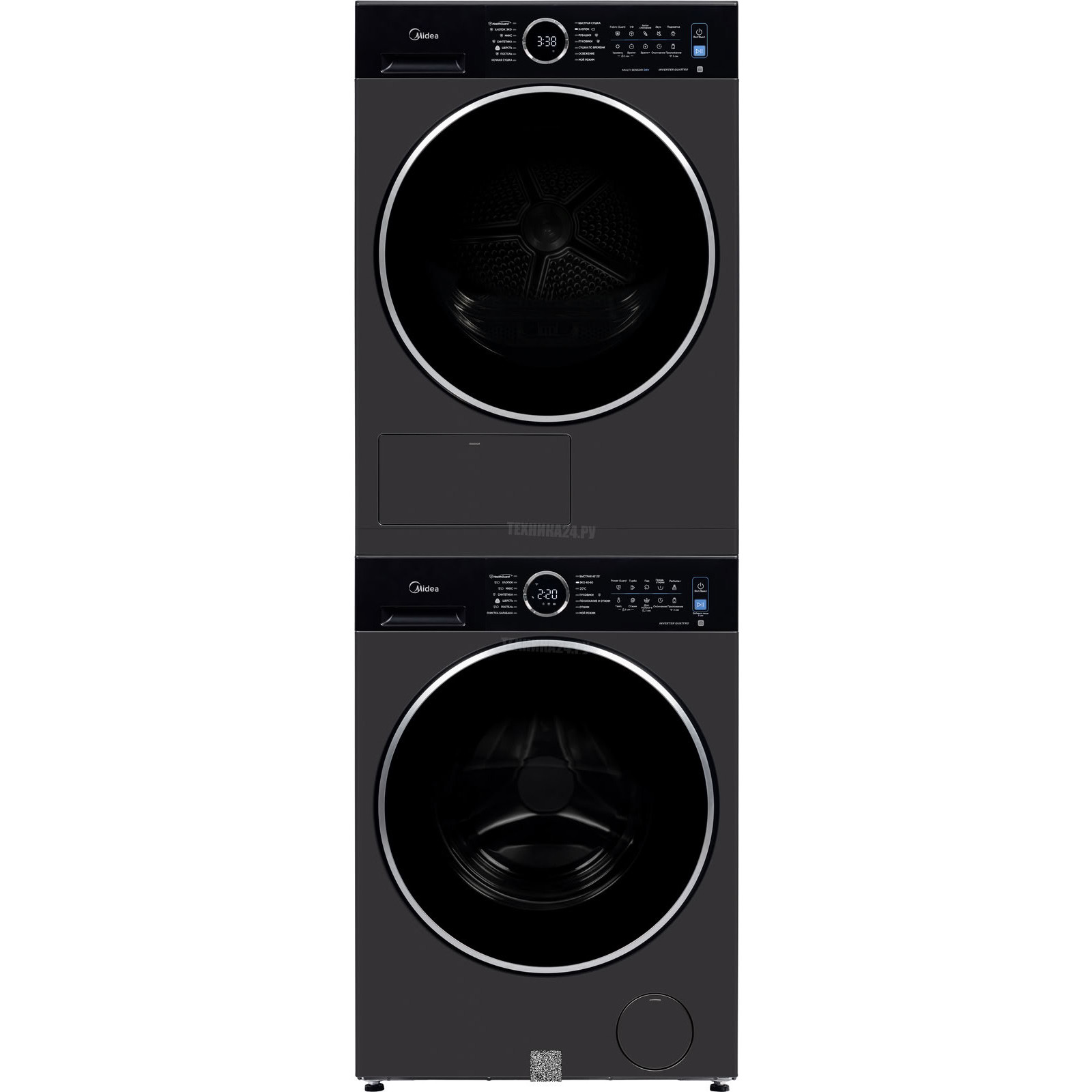 Midea �������� ��� ��������� � ������� ���������� ������ Midea MF205W80WB/T-RU + ��������� ������ � �������� ������� Midea MD205H80WB/T-RU + �������������� �������