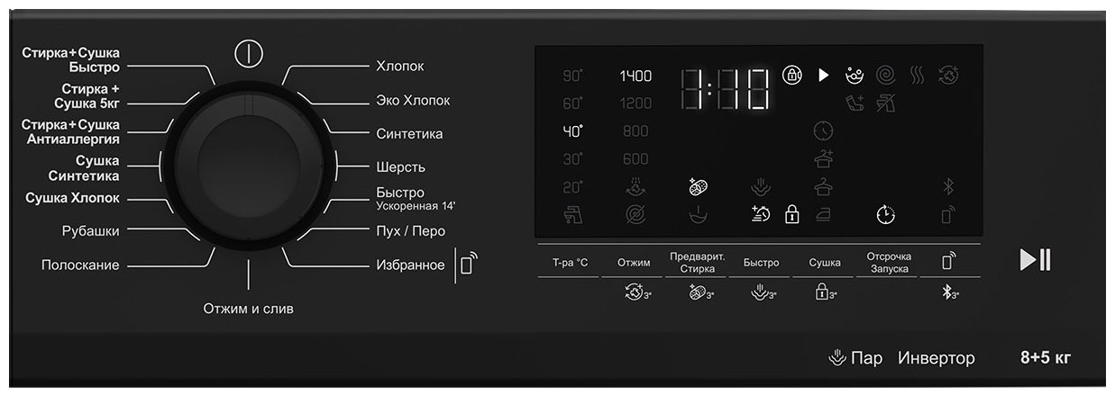 ���������� ������ � ������ Hotpoint WD 8548 C7S VBW