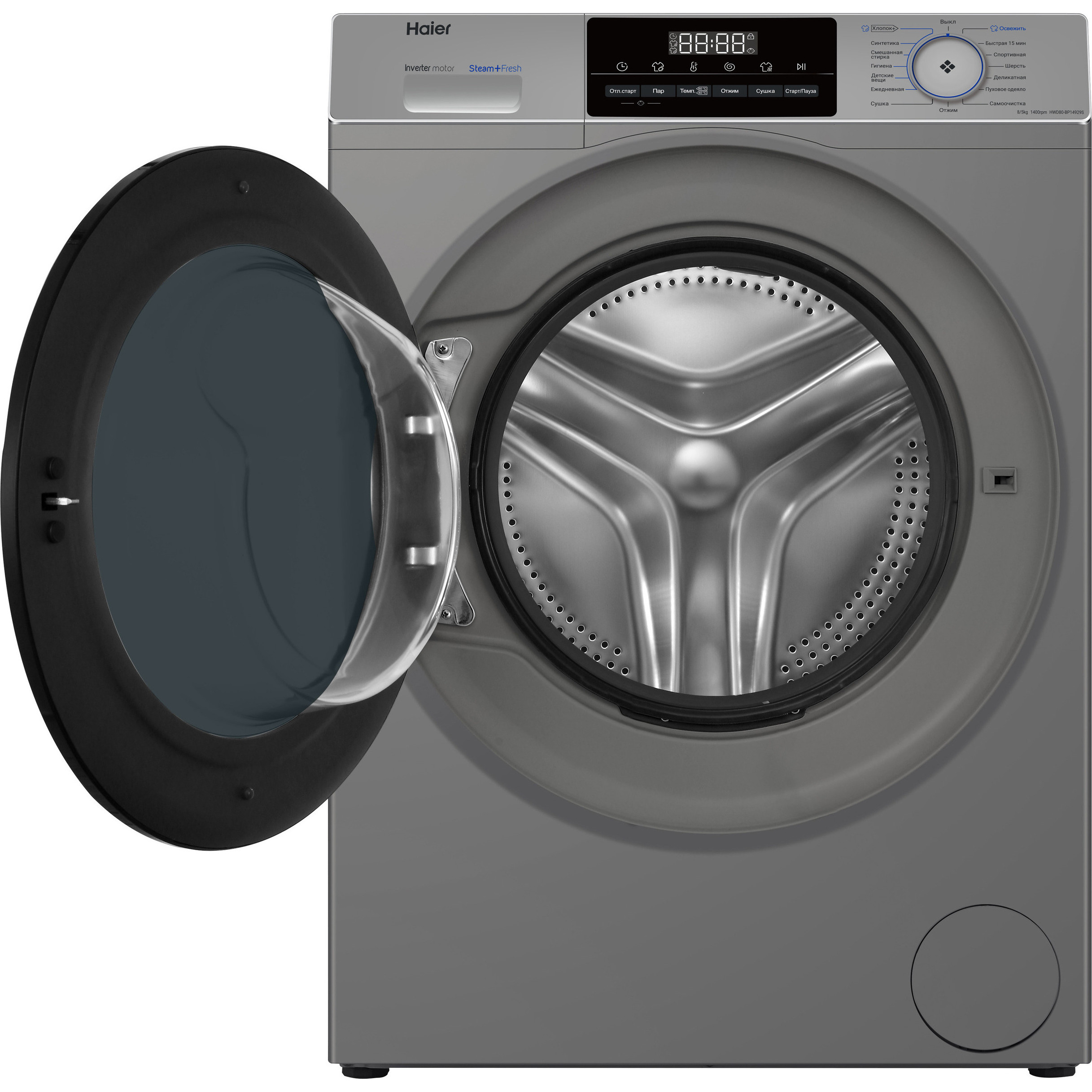 ���������� ������ � ������ Haier HWD80-BP14929S