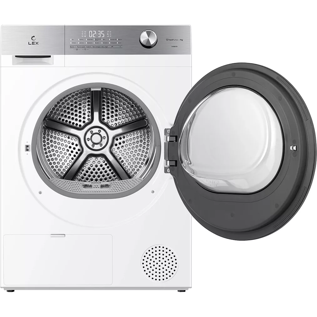 Сушильная машина с тепловым насосом Lex LDM07WH duo