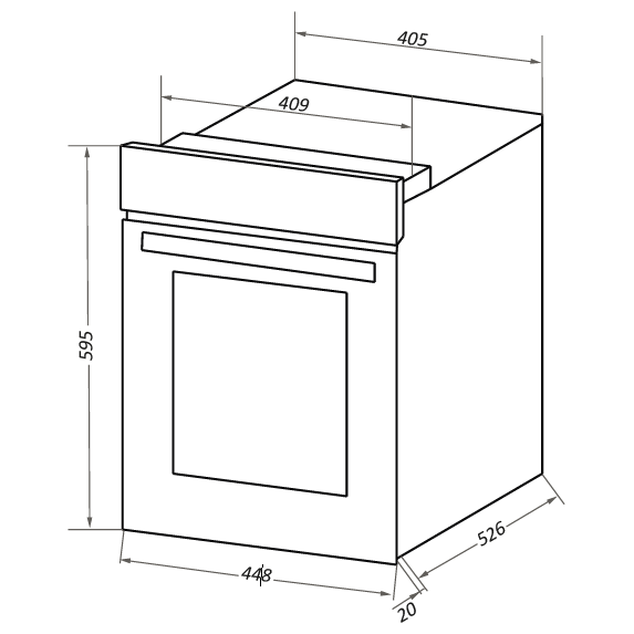 ������������� ������� ���� Maunfeld EOEC516BG