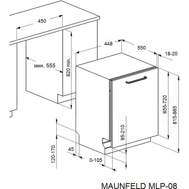 ������������ ������������� ������ Maunfeld MLP-08 IM