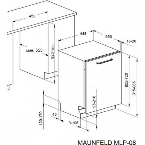 ������������ ������������� ������ Maunfeld MLP-08IMRO