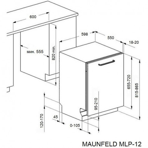 ������������ ������������� ������ Maunfeld MLP-12IMRO