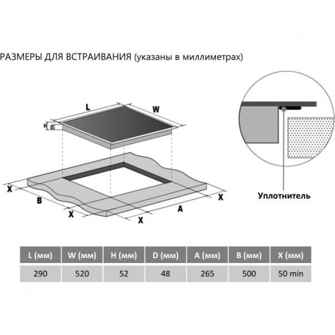 ������������� �������� ������ Maunfeld CVCE292PBK