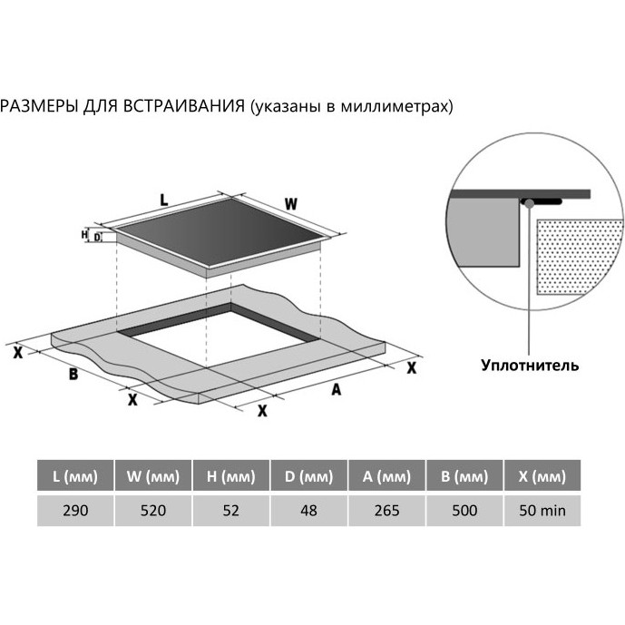 ������������� �������� ������ Maunfeld CVCE292PBK