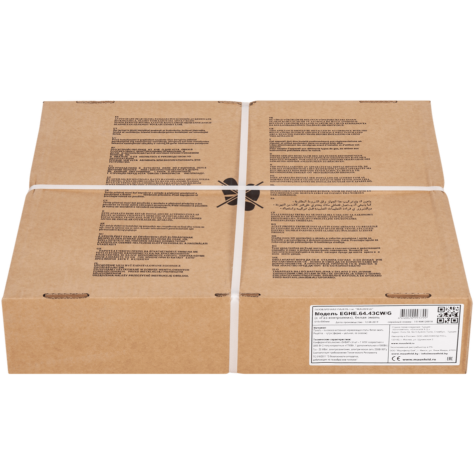 ������� �������� ������ Maunfeld EGHE.64.43CW/G