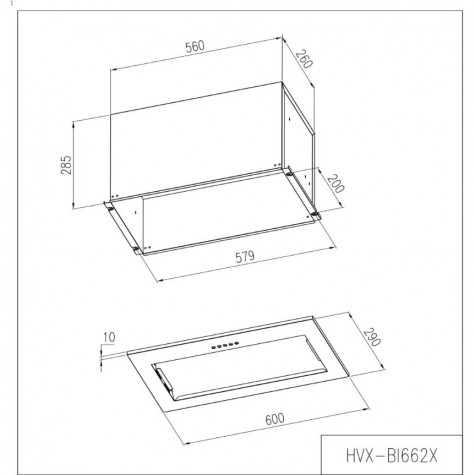 ������������ ������� Haier HVX-BI662X