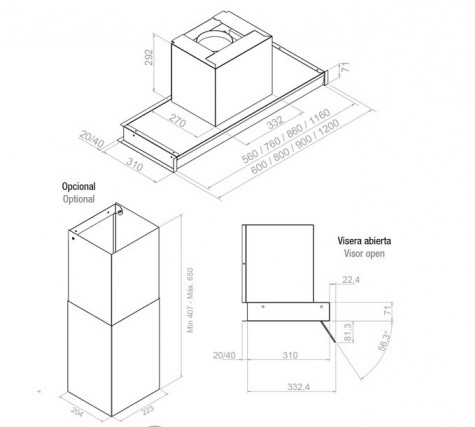 ������� PANDO TIM-2/60 NEGRO V.850