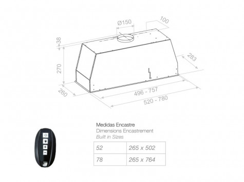 ������� PANDO NEO/78 INOX V.850 SEC