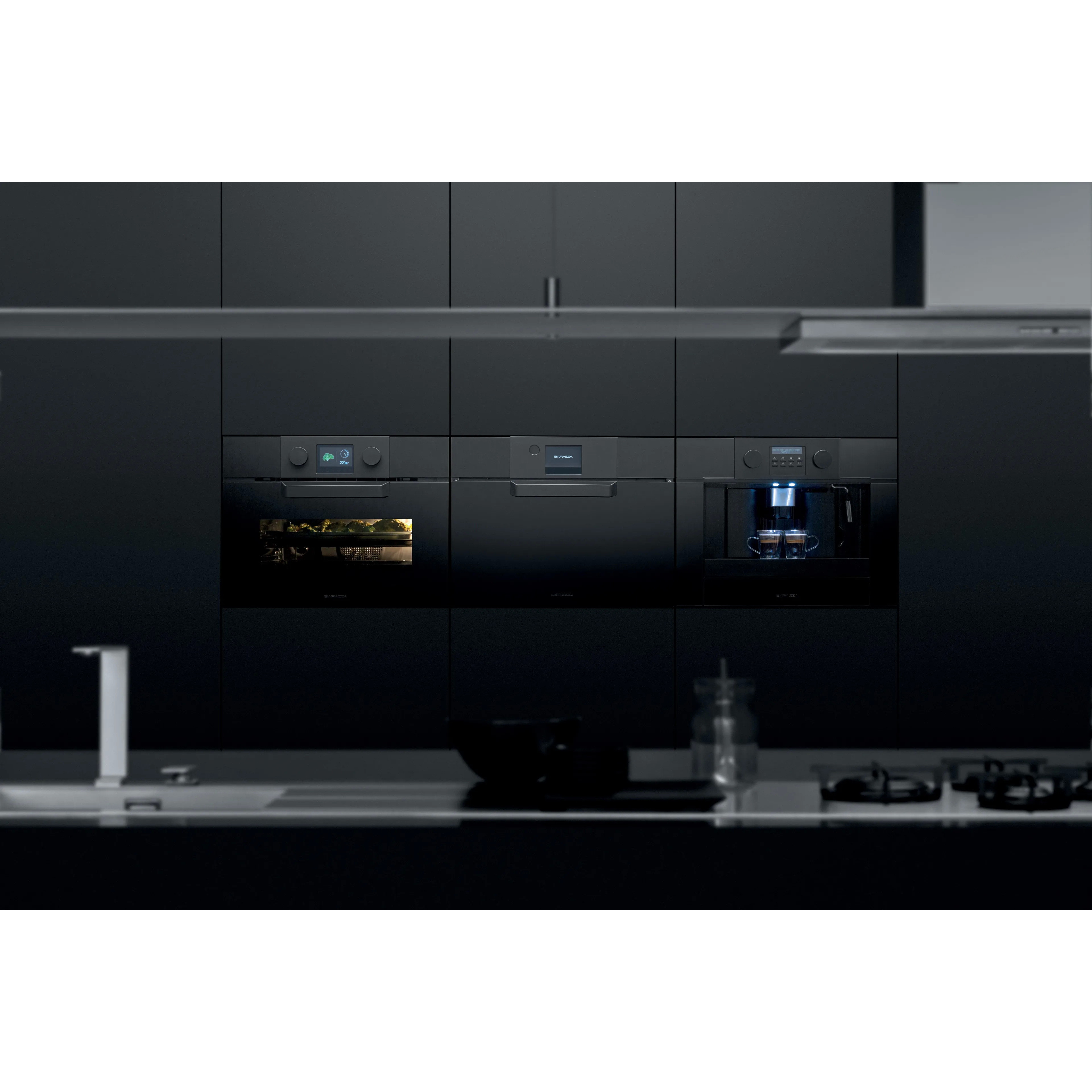 ������� ���� Barazza 1FEVGP black glass