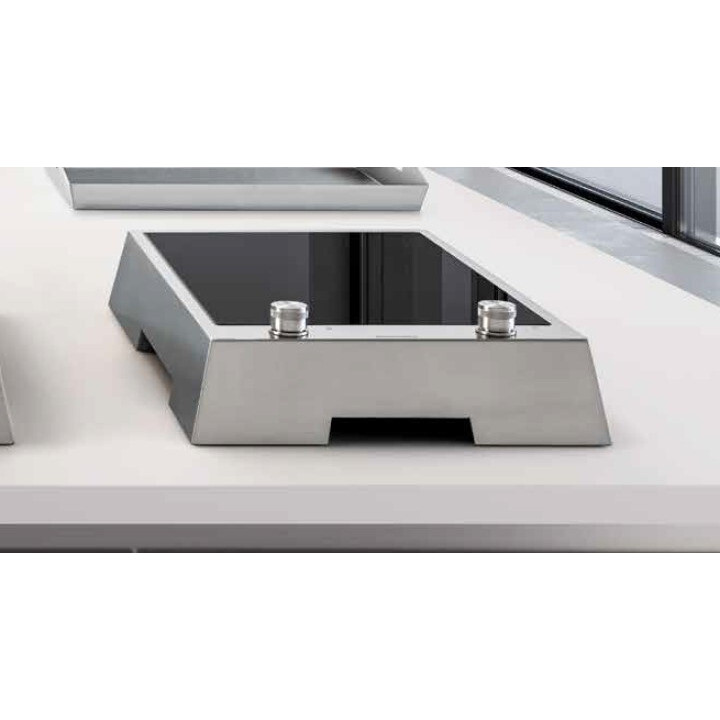 ������������ �������� ������ Barazza 1PTFID black glass ceramic/satin stainless steel