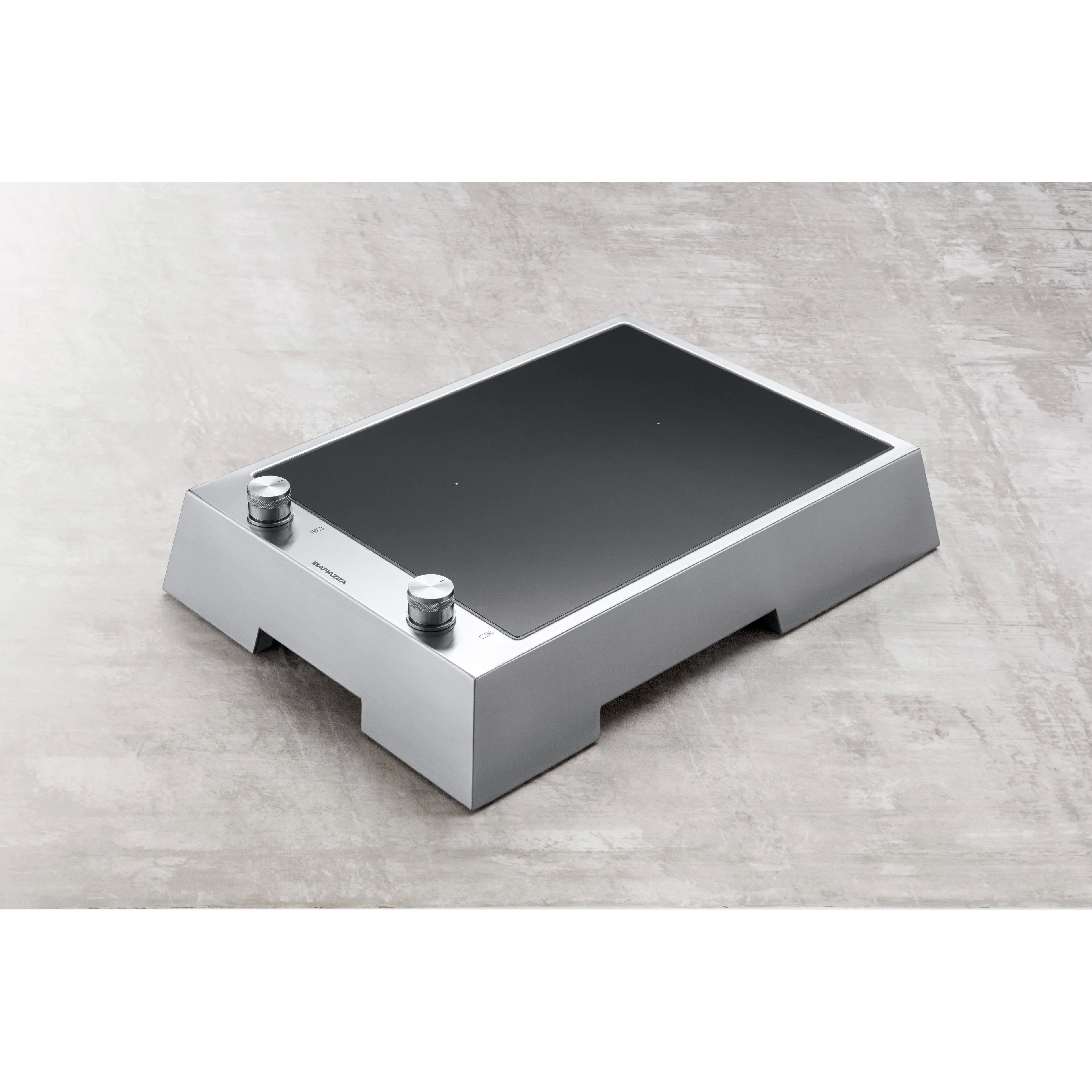 ������������ �������� ������ Barazza 1PTFID black glass ceramic/satin stainless steel