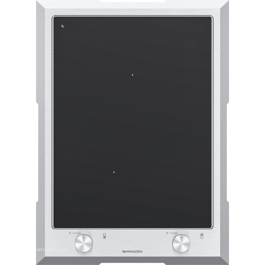 ������������ �������� ������ Barazza 1PTFID black glass ceramic/satin stainless steel