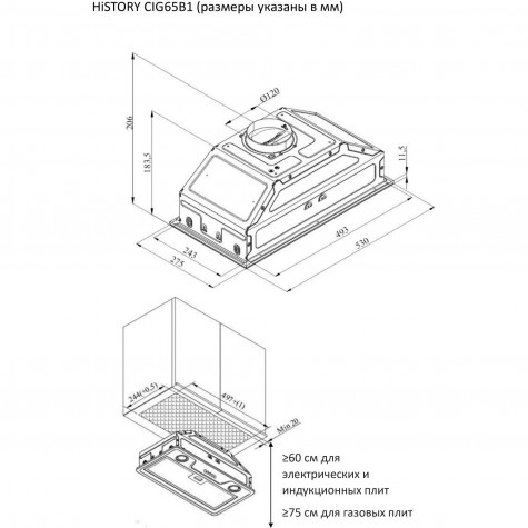 ������������ ������� HiSTORY CIG65B1 FGR