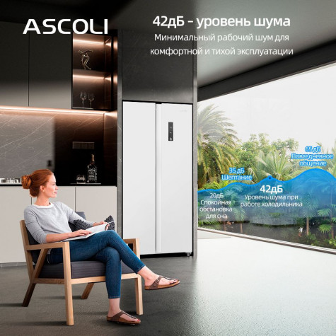 ����������� Side-by-Side Ascoli ACDW450WIB