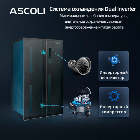 ����������� Side-by-Side Ascoli ACDS450WIB