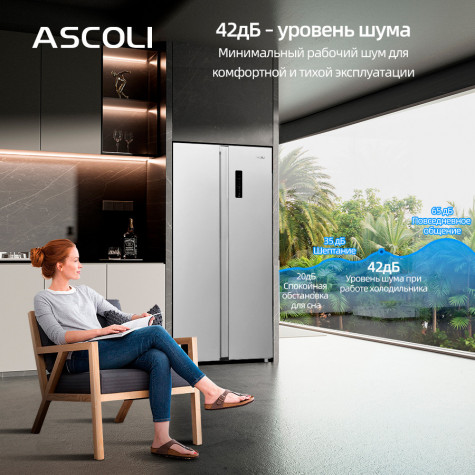 ����������� Side-by-Side Ascoli ACDS450WIB
