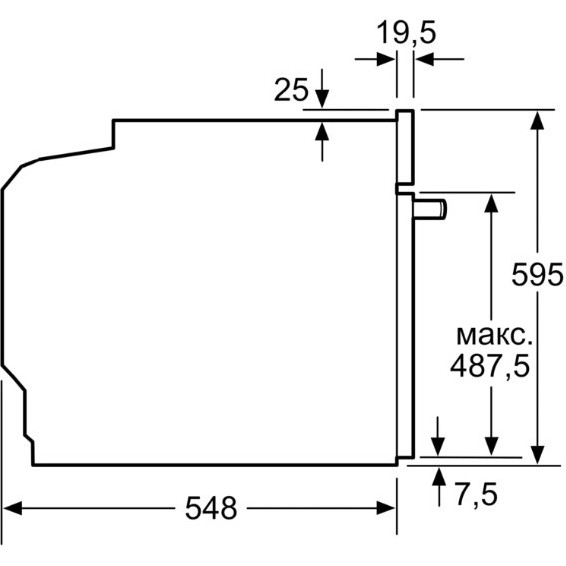 ������� ���� Bosch Serie|6 HBG517EW0R
